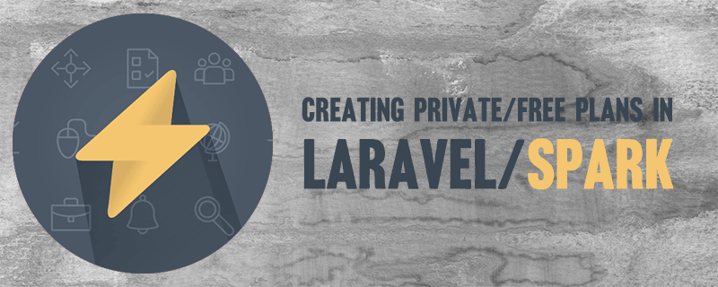 Creating Private/Free Plans in Laravel Spark