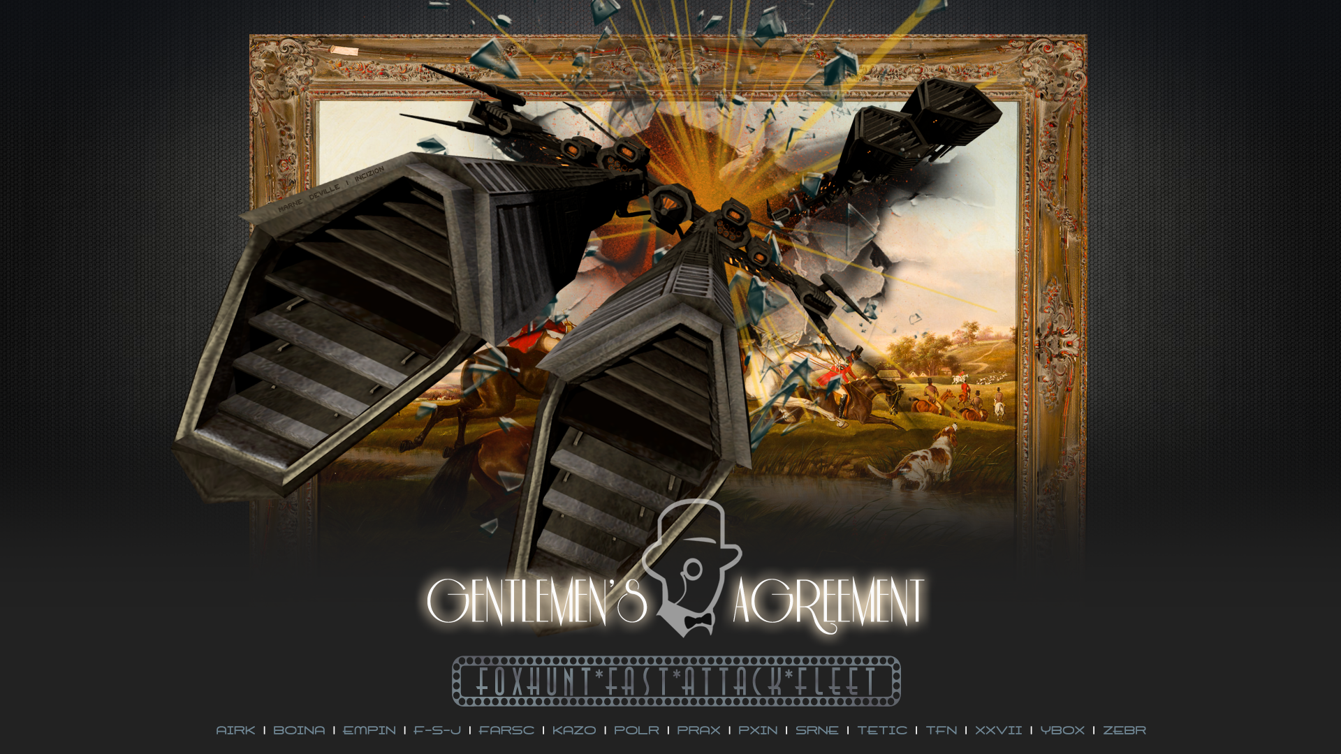 EVE Online - Foxhunt Fleet Doctrine Poster