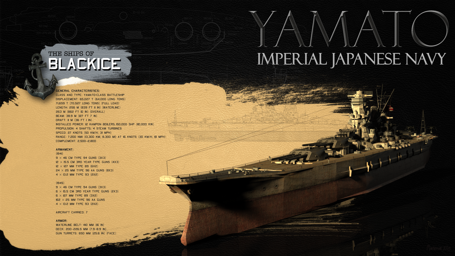 BlackICE - IJN Yamato